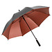 FARE® Stockschirm Doubleface, grau/Kupfer