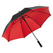 FARE® Stockschirm Doubleface, schwarz/rot