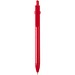 Fidget Kugelschreiber aus recyceltem Kunststoff (schwarze Mine), rot