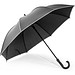 FINNLEY. Regenschirm 27", aus recyceltem Polyester (100% rPET) windichtes Pongee 190T, Schwarz