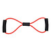 Fitnessband ELASTICAL,rot, schwarz