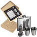 Flachmannset Sandviken, 170 ml, grau
