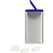 FlipTin, 20 g, Freshmints zuckerfrei, blank, blau-transparent, ohne Druck