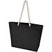 Florida 270 g/m² Strandtragetasche aus recyceltem GRS-Material, schwarz