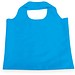 FOLA. Faltbare Tragetasche aus 190T Polyester, Hellblau