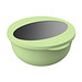 Food-Bowl ToGo, 1,0 l, geselliges grün/transparent