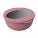 Food-Bowl ToGo, 1,0 l, raffiniertes rot/transparent