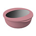 Food-Bowl ToGo, 2,2 l, raffiniertes rot/transparent