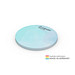 Geiger-Notes Haftnotiz Form aus 72 x 72 mm green+blue, inkl. Druck, Kreis
