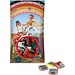 Fruchtkaramellen im Werbetütchen, 100 g, Folie transparent, inkl. Druck