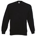 FRUIT OF THE LOOM® Unisex Sweatshirt Set-In, schwarz, 4XL