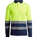 Marineblau/Neon-Gelb