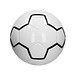 Fußball Derby, weiß/grau