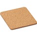 GARCIA. Glasuntersetzer aus Kork, Natur