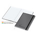 Geiger-Notes Notizbuch Terminax Smart-Book, DIN A4, anthrazit/schwarz