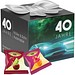 Geschenkbox Midi Schleife, Cavendish & Harvey Double Fruit Bonbons, inkl. Druck