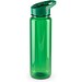 GILMORE. Sportflasche (750ml) aus recyceltem PET (100% rPET) mit glänzender transluzenter Oberfläche, Grün