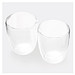 Gläser-Set DRINK LINE L, doppelwandig,transparent