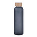 Glas-Flasche TAKE FROSTY, schwarz