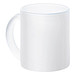 Glas-Kaffeetasse, 300 ml, weiß