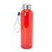 Glasflasche ALFE, Rot