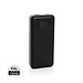 Gridley 20.000mAh 65W Laptop Powerbank aus RCS rPlastik, schwarz