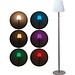 Große Outdoor Lampe mit Farbwechsel BRIDGET, weiß