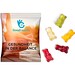 Gummibärchen vegan, 20 g, Folie transparent, inkl. Druck