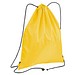 Gymbag aus recyceltem Polyester , gelb