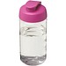 H2O Active® Bop 500 ml Sportflasche mit Klappdeckel, transparent/rosa