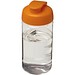 H2O Active® Bop 500 ml Sportflasche mit Klappdeckel, transparent/orange