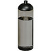 H2O Active® Eco Vibe 850 ml Sportflasche mit Stülpdeckel, kohle, schwarz