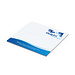 Geiger-Notes Haftnotiz Basic 100 x 97, 25 Blatt, inkl. Druck, weiß