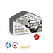 3D-Präsent Haus, Lindt LINDOR Milchkugeln, inkl. Druck