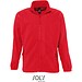 Herren Fleecejacke North, XS, Red