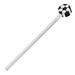 Holz-Bleistift mit Radiergummiaufsatz, Fußball