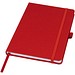 Honua A5 Notizbuch aus recyceltem Papier mit Cover aus recyceltem PET, rot