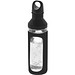 Glasflasche Hover, 590 ml, schwarz/transparent
