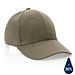 Impact 6 Panel Kappe aus 280gr rCotton mit AWARE Tracer, grün