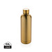 Impact Vakuumflasche aus RCS recyceltem Stainless-Steel, gold