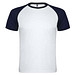 weiß / Navy Blue