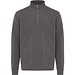IQONIQ Elgon Quarter-Zip-Sweater aus rec. Baumwolle, anthrazit, L