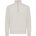 IQONIQ Elgon Quarter-Zip-Sweater aus rec. Baumwolle, ivory white, S