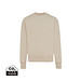 Iqoniq Kruger Relax-Rundhals-Sweater aus recycelt. Baumwolle, desert, XL