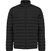 IQONIQ Maiko Herren Steppjacke aus recyceltem Polyester, schwarz, S