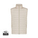 Iqoniq Meru Herren Bodywarmer aus recyceltem Polyester, beige, L