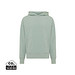 Iqoniq Yoho Relax-Hoodie aus recycelter Baumwolle, Iceberg green, XS