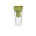 Isolierbecher Mocha mit Teesieb, transparent