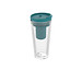 Isolierbecher Mocha mit Teesieb, transparent
