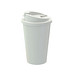 Kaffeebecher Premium Deluxe, 350 ml, weiß/weiß
